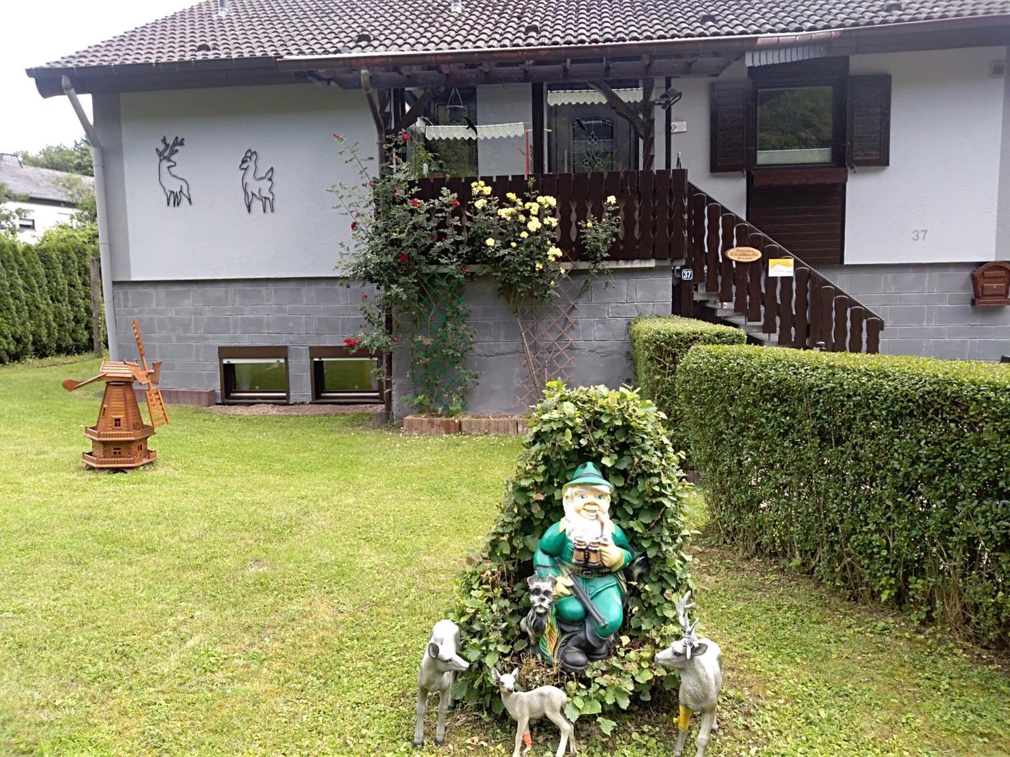 Ferienwohnung Zum Goldenen Tal Grafendhron Exterior foto